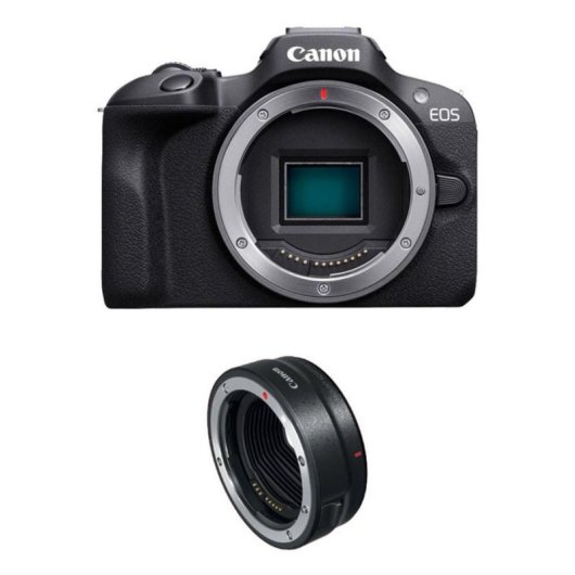 Câmara Mirrorless Canon EOS R100 24.1MP WiFi Bluetooth