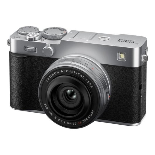 Caméra Mirrorless Fujifilm X-E5 Kit 40,2MP 7728x5152 23mm WiFi Bluetooth Argent