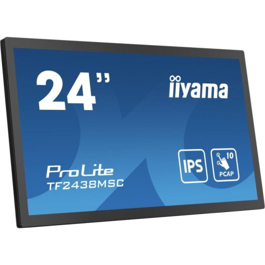 Monitor Iiyama TF2438MSC-B1 23,8" FullHD 60Hz IPS Tátil Altifalantes USB VESA 5ms