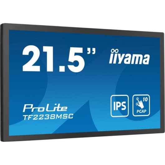 Monitor Iiyama TF2238MSC-B1 21,5" FullHD IPS Touch 10 Punkte USB HDMI VESA 5ms