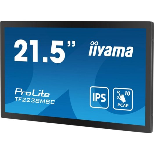 Monitor Iiyama TF2238MSC-B1 21,5" FullHD IPS Touch 10 Punkte USB HDMI VESA 5ms
