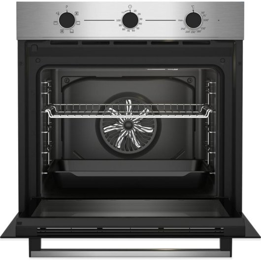 Horno Multifunción Beko BBIE14100X 72L 60cm Hidrolítico A con Grill Acero Inoxidable
