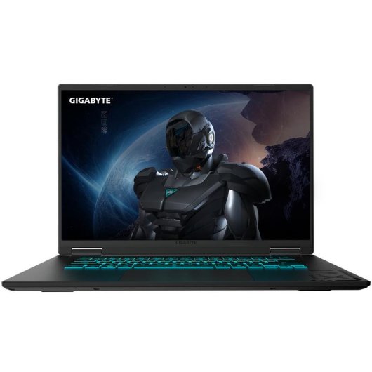 Portátil GIGABYTE Gaming A16 16" AMD Ryzen 7 260 16GB 1TB SSD RTX 5050 FreeDOS