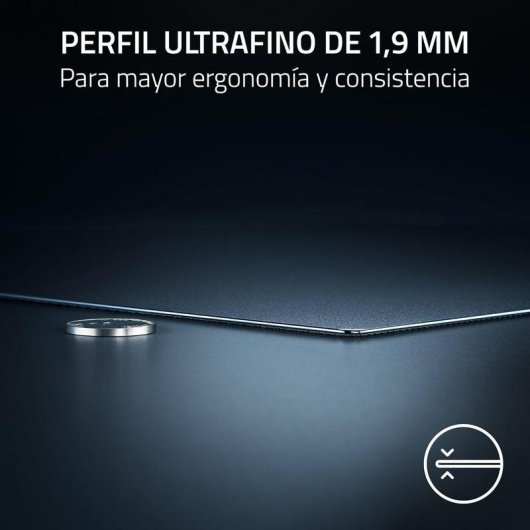 Alfombrilla de Ratón Gaming Razer Atlas Pro Cristal Templado 500 x 400 mm Negra