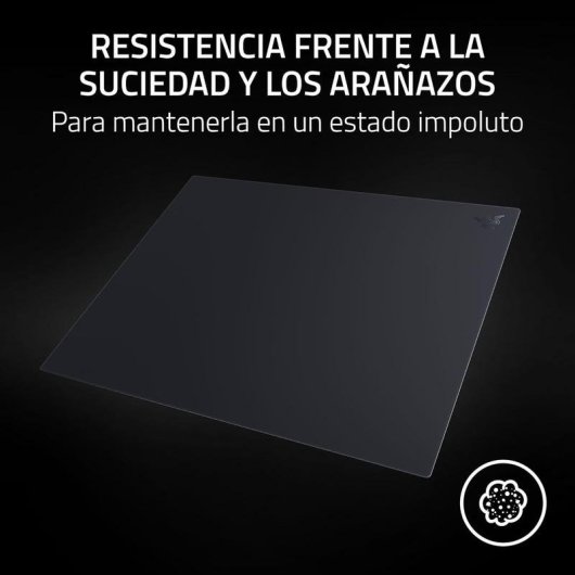 Alfombrilla de Ratón Gaming Razer Atlas Pro Cristal Templado 500 x 400 mm Negra