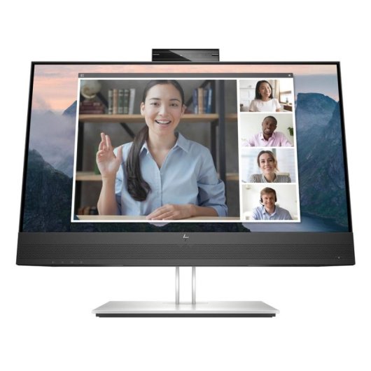 Monitor PC HP E24mv G4 23,8" FullHD 60Hz IPS Webcam Regolabile in Altezza