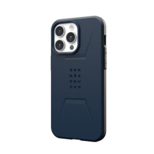Funda para móvil UAG Civilian Magsafe Cover case Azul para iPhone 15 Pro Max