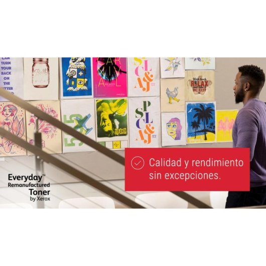 Cartucho de Tóner Cian Xerox Everyday Remanufacturado Compatible HP 305A