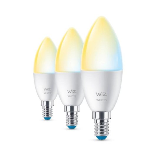 Bombilla Inteligente WiZ Vela 40W C37 E14 Wi-Fi Bluetooth