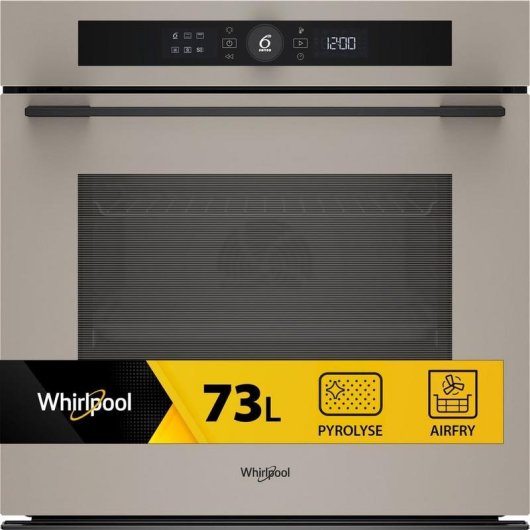 Forno da Incasso Whirlpool WOI5S8PM2SEA Pirolitico+Idrolitico 73L 60cm A+ Vapore Beige