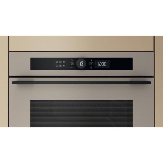 Forno da Incasso Whirlpool WOI5S8PM2SEA Pirolitico+Idrolitico 73L 60cm A+ Vapore Beige