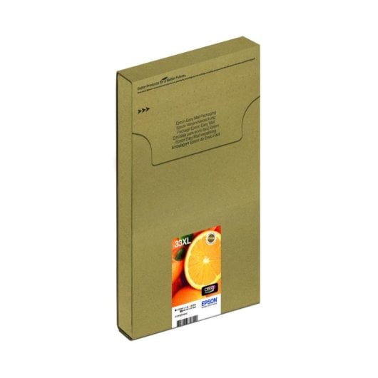 Cartucho de Tinta Epson Oranges Multipack 5 cores 33XL Claria Premium Ink EasyMail