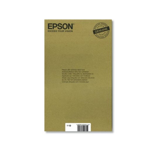 Cartucho de Tinta Epson Oranges Multipack 5 cores 33XL Claria Premium Ink EasyMail