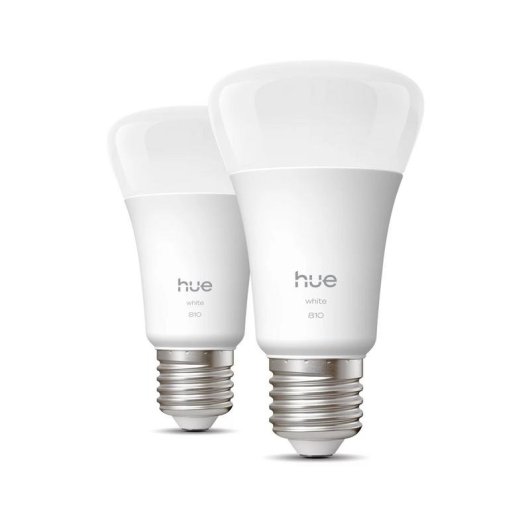 Lâmpada Inteligente Philips Hue A60 E27 810 Lúmenes Pack de 2