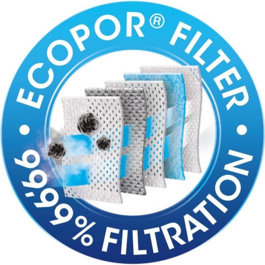 Borse per polvere Swirl M 60 EcoPor, Bianco, Confezione da 4
