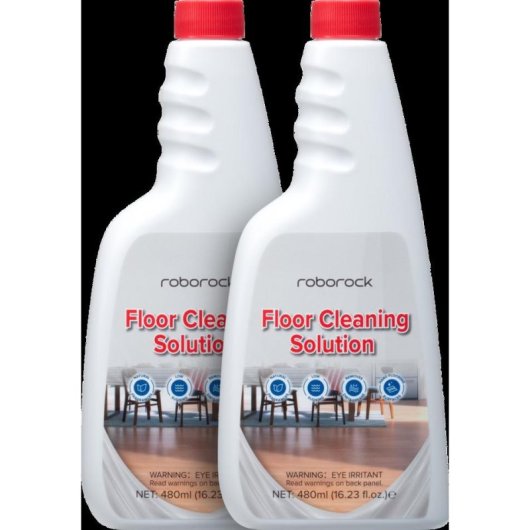 Solución de limpieza Roborock para robots aspirador, 480 ml, 2 piezas