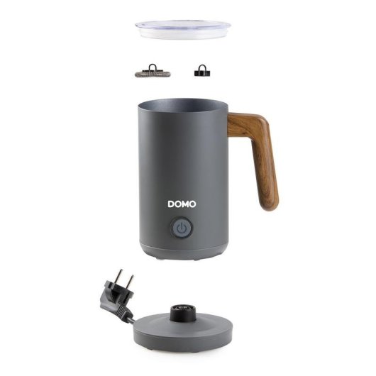 Calentador/Espumador de Leche Automático Domo DO745MF Gris 300 ml 500 W