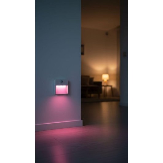 Luz Nocturna Ansmann NL5R LED Multicolor Recargable con Sensor de Movimiento