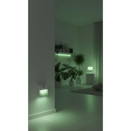 Luz Nocturna Ansmann NL5R LED Multicolor Recargable con Sensor de Movimiento