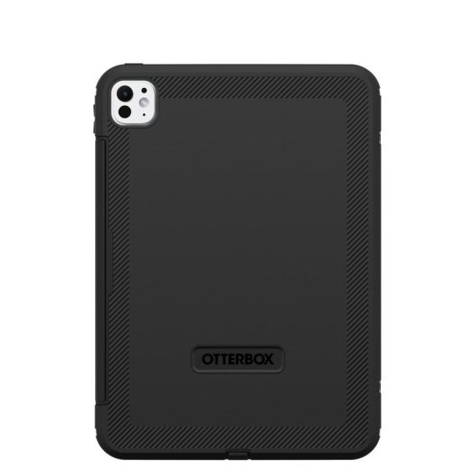 Funda OtterBox Defender para iPad Pro 11" (M5/M4), negra, multicapa, con soporte