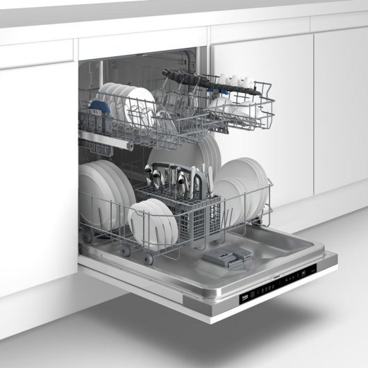 Lave-vaisselle Beko DIN34330 13 services D avec LED et 2 paniers réglables