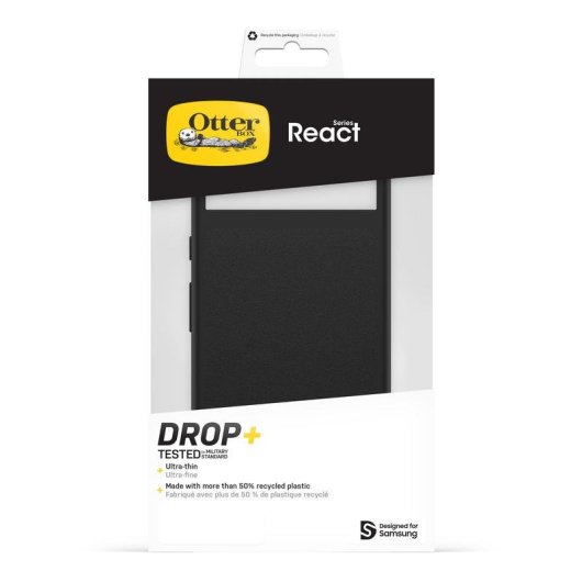Funda para móvil OtterBox React Cover plastica nera resistente per Google Pixel 8a