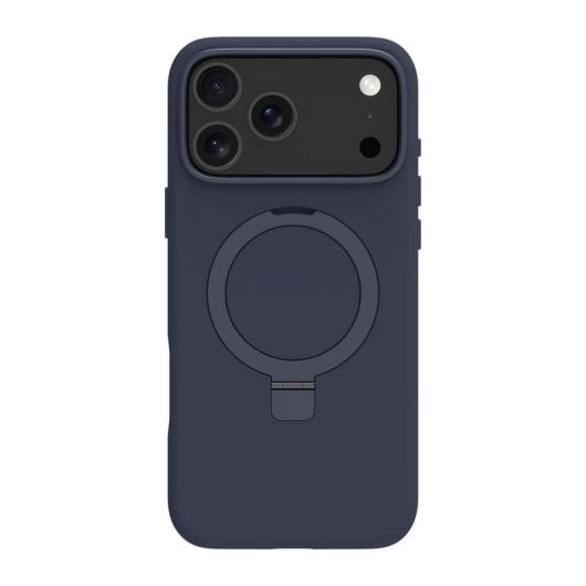 Funda para móvil Dbramante1928 Roskilde MS Kick ICON Cover Azul con soporte para iPhone 17 Pro Max
