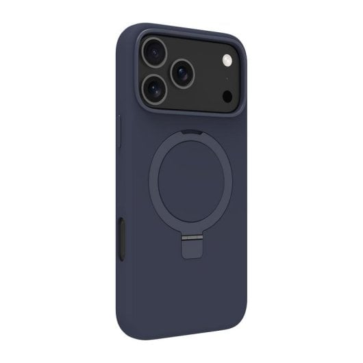 Funda para móvil Dbramante1928 Roskilde MS Kick ICON Cover Azul con soporte para iPhone 17 Pro Max