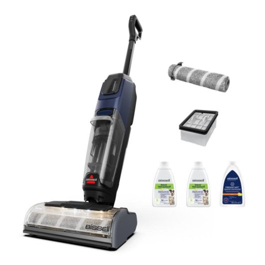 Aspirapolvere senza Fili Bissell CrossWave HydroScrub Pro 4,8 kg 45 min Blu Nero