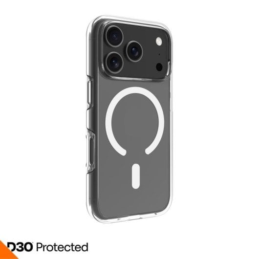 Funda para móvil Dbramante1928 Iceland Ultra D3O MS Cover Kunststoff Transparent für iPhone 17 Pro