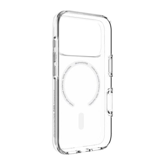 Funda para móvil Dbramante1928 Iceland Ultra D3O MS Cover Kunststoff Transparent für iPhone 17 Pro