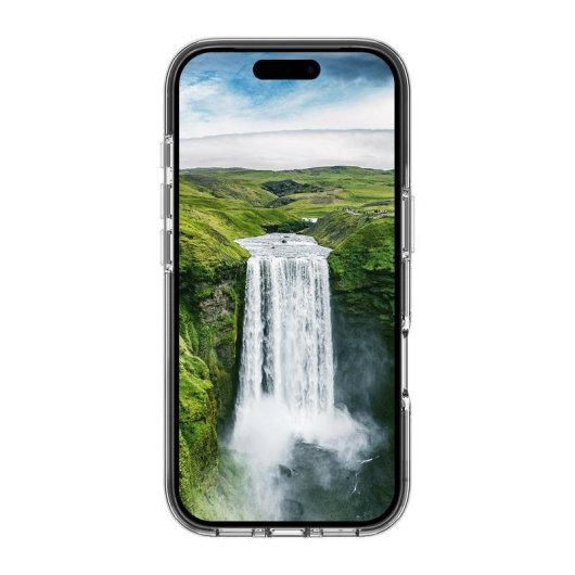 Funda para móvil Dbramante1928 Iceland Ultra D3O MS Cover Kunststoff Transparent für iPhone 17 Pro