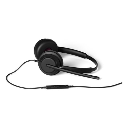 Kopfhörer Sennheiser IMPACT 760T mit USB-C-Kabel für Anrufe und Musik, schwarz