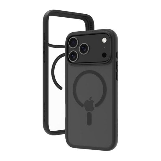 Custodia per cellulare Dbramante1928 Grenen MS Cover plastica nera resistente per iPhone 17 Pro Max