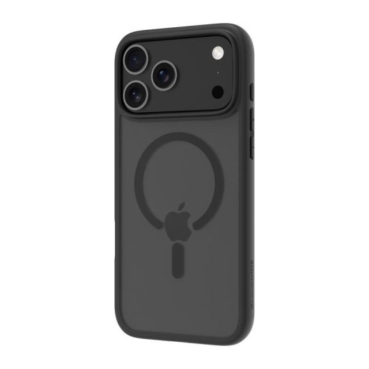 Custodia per cellulare Dbramante1928 Grenen MS Cover plastica nera resistente per iPhone 17 Pro Max