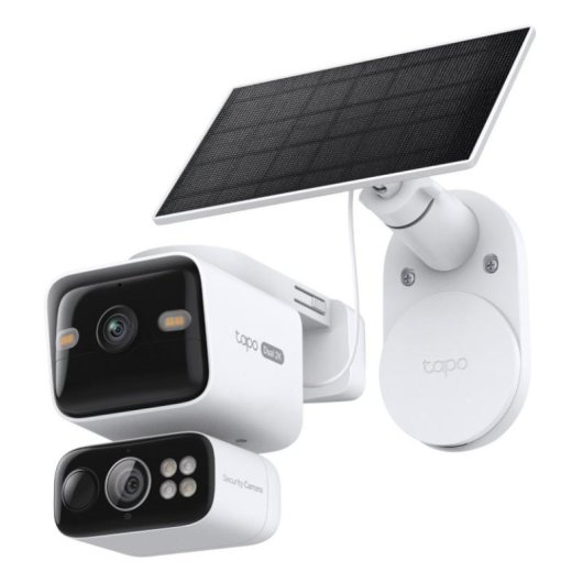 Cámara IP TP-Link Tapo C645D 2K Visión Nocturna Exterior Alarma Panel Solar Audio Bidireccional