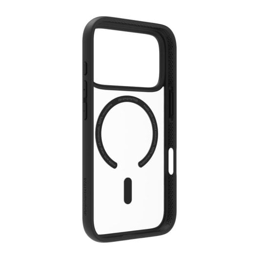 Funda para móvil Dbramante1928 Grenen MS Cover plástico negro resistente para iPhone 17 Pro