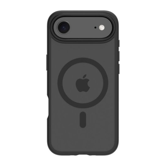 Funda para móvil Dbramante1928 Grenen MS Cover plástico negro reciclado para iPhone 17 Air