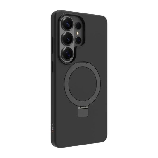 Funda para móvil Dbramante1928 Iceland Ultra D3O MAG Kick plástico preto suporte Galaxy S26 Ultra
