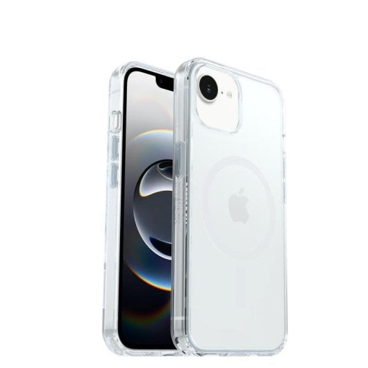 Capa para telemóvel OtterBox Symmetry Clear Cover Plástico Transparente para iPhone 17e/16e/15/14/13