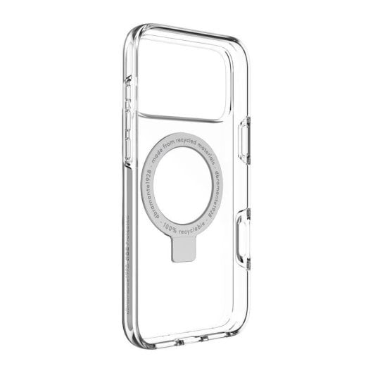 Funda para móvil Dbramante1928 Iceland Ultra D3O MS Kick Cover trasparente per iPhone 17 Pro Max