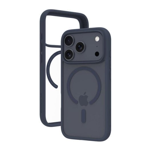 Funda para móvil Dbramante1928 Grenen MS Cover plastique bleu résistant pour iPhone 17 Pro