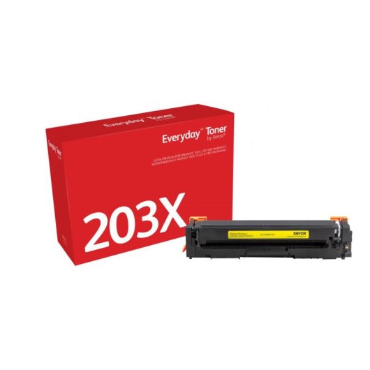Gelber Toner Xerox Everyday Kompatibel mit HP 203X Hochkapazität