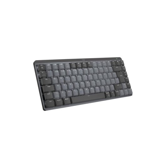 Teclado Logitech MX Mech Mini inalámbrico mecánico con retroiluminación LED blanca