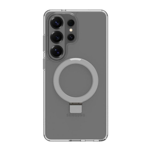 Funda para móvil Dbramante1928 Iceland Ultra D3O MAG Kick plástico transparente com suporte para Galaxy S26 Ultra