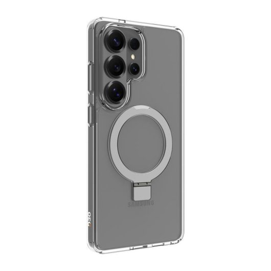 Funda para móvil Dbramante1928 Iceland Ultra D3O MAG Kick plástico transparente com suporte para Galaxy S26 Ultra