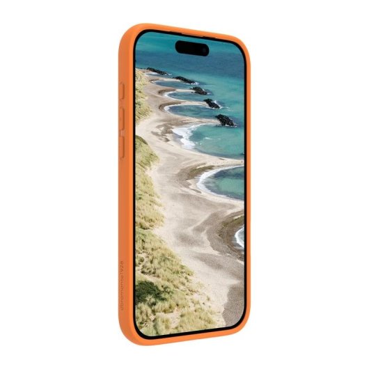 Funda para móvil Dbramante1928 Grenen MS Cover plástico naranja para iPhone 17 Pro Max