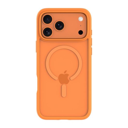 Funda para móvil Dbramante1928 Grenen MS Cover plástico naranja para iPhone 17 Pro Max