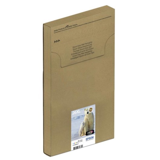 Cartucho de Tinta Epson Polar Bear Multipack 4-colours 26XL EasyMail