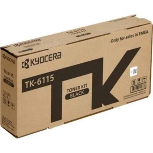Cartucho de Tóner Original Kyocera TK-6115 Negro 15.000 páginas